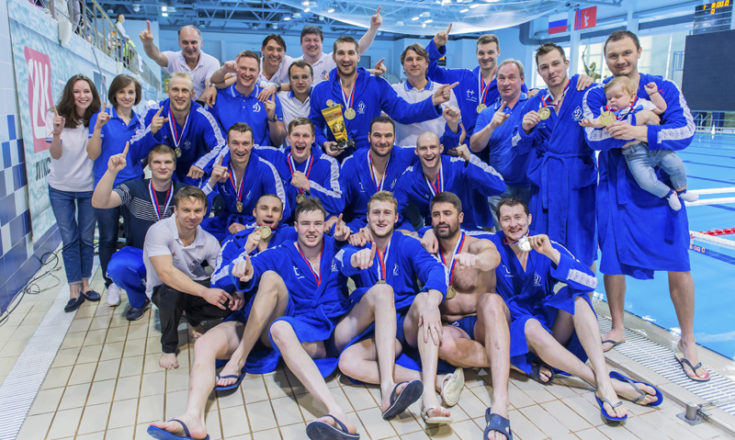 "Динамо" Москва - двадцатикратный чемпион стран по водному поло