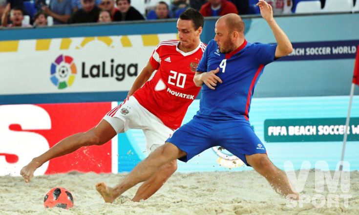 Сборная России по пляжному футболу вышла во второй групповой этап отборочного тура ЧМ