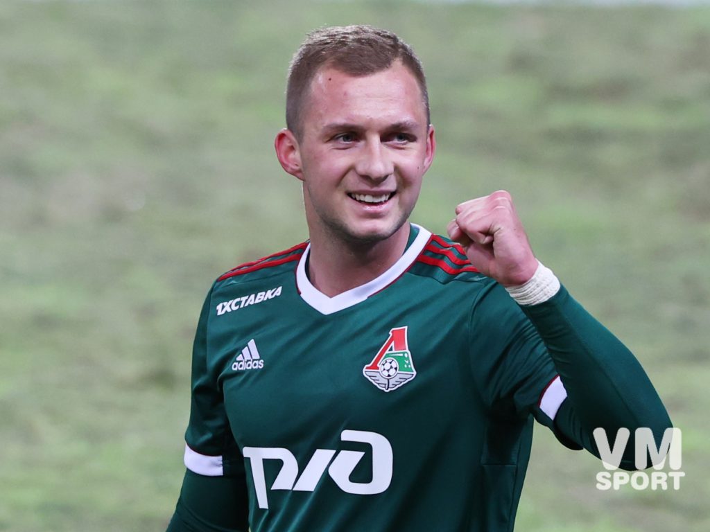 ФК Локомотив. Дмитрий Баринов