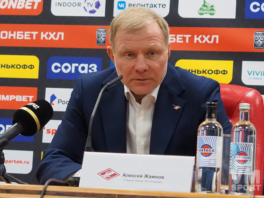 Алексей Жамнов. ХК Спартак