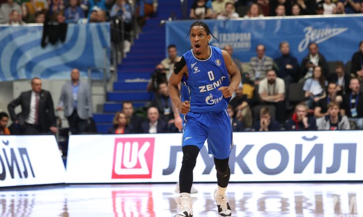 «Зенит» разгромил «Уралмаш» на берегу реки Исеть Трент Фрэйзер. БК Зенит