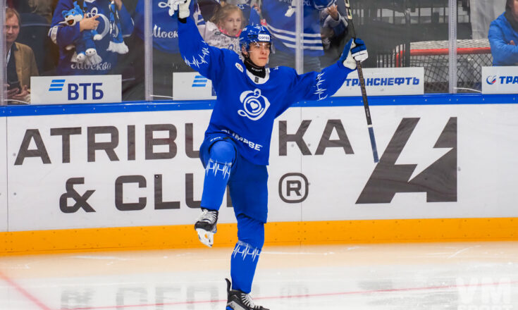 Московское «Динамо» наконец переиграло минских «одноклубников» Егор Римашевский. ХК Динамо