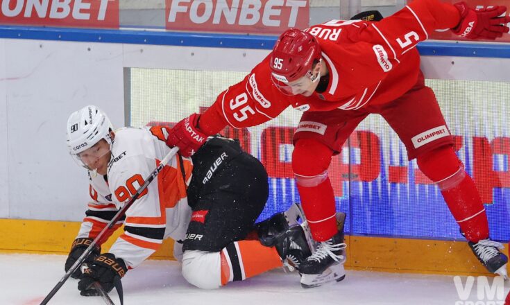 «Спартак» - «Амур»: уйти с опасной точки ХК Спартак-ХК Амур