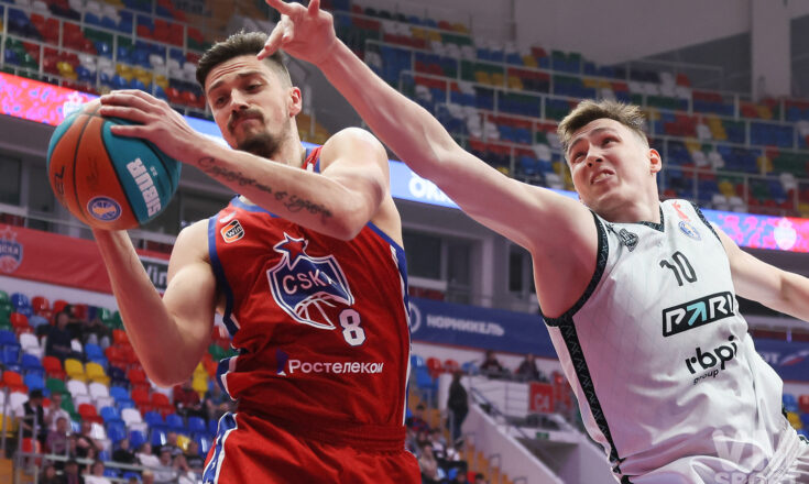 ЦСКА в тренировочном режиме превзошёл «Пари Нижний Новгород» ПБК ЦСКА-БК Пари Нижний Новгород