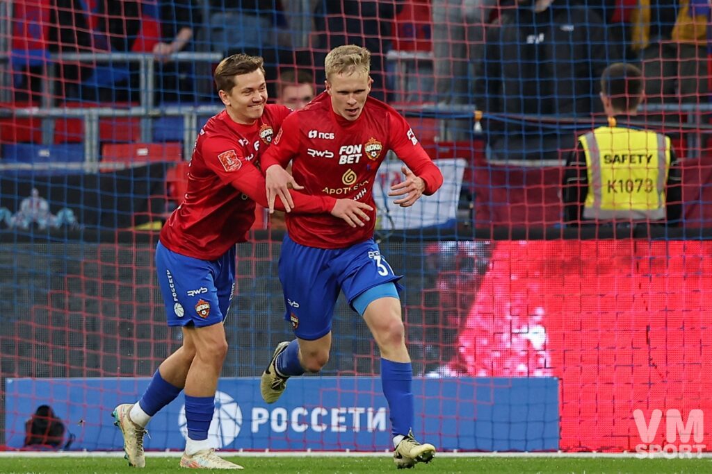 Иван Обляков и Матвей Кисляк. ПФК ЦСКА
