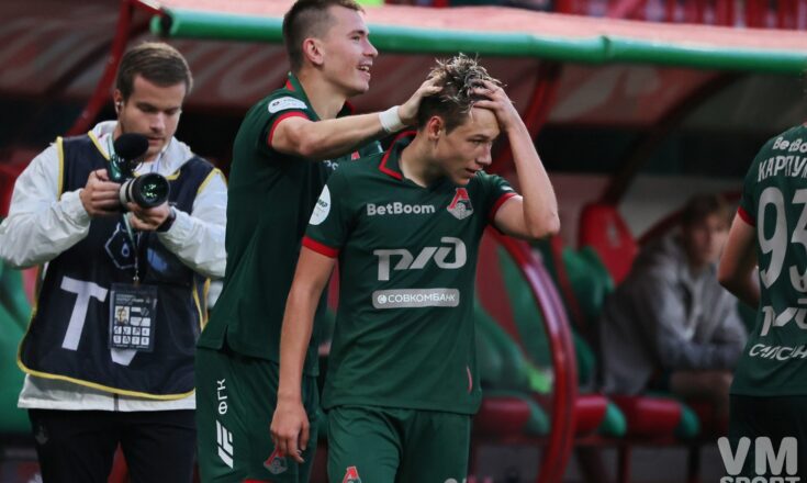 Алексей Батраков и Дмитрий Воробьёв. ФК Локомотив
