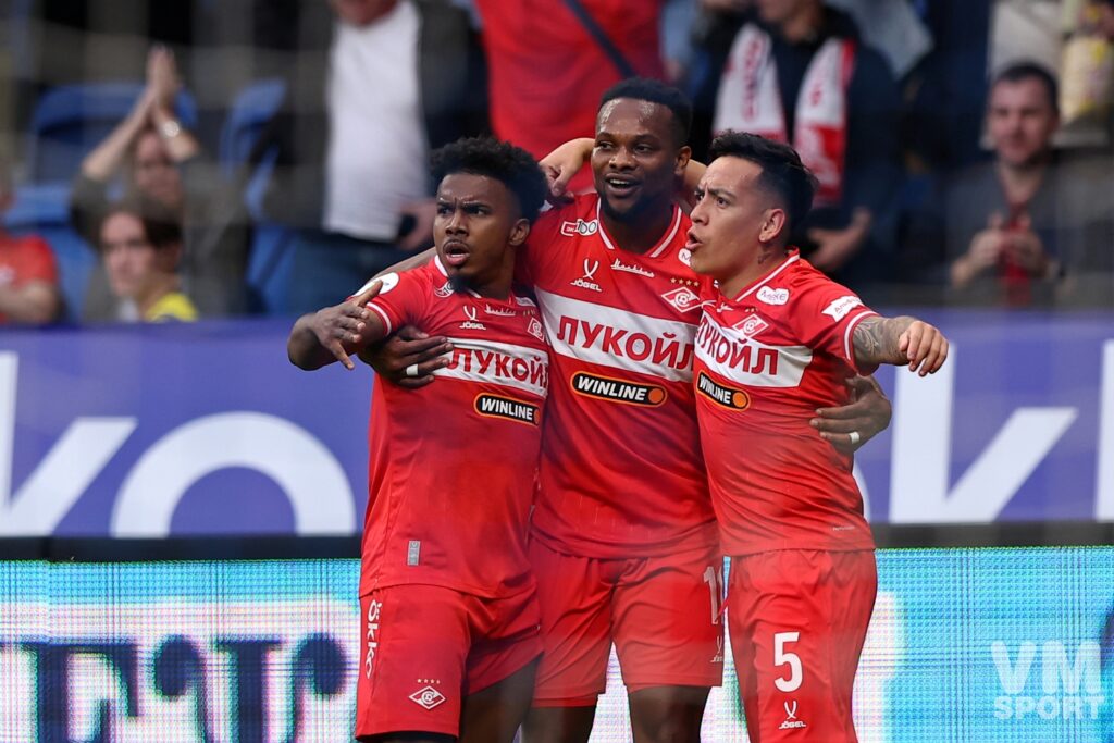 Маркиньос, Ливай Гарсия и Эсекьель Барко. ФК Спартак