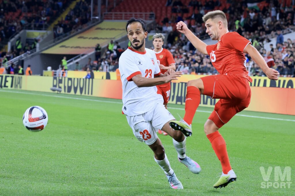 Футбол. Сборная России-Сборная Иордании