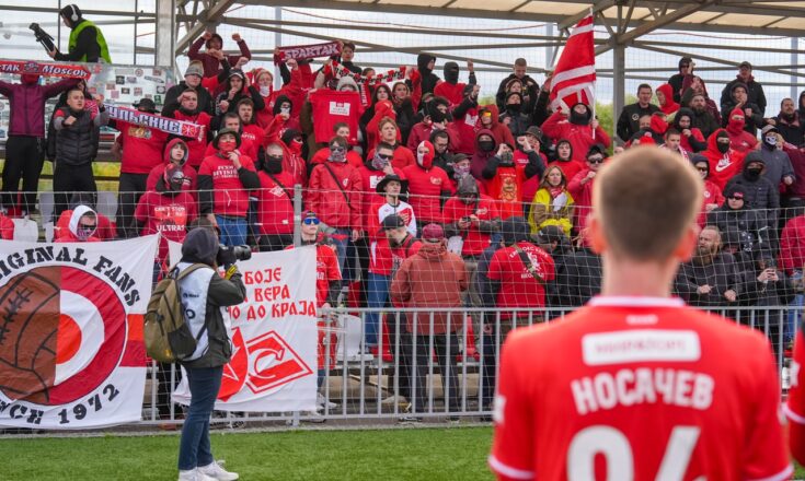 Вторая Лига «Б»: «Спартак-2» уступает дома «Твери» в древнерусском противостоянии ФК "Спартак-2"/ Болельщики/ 28092025