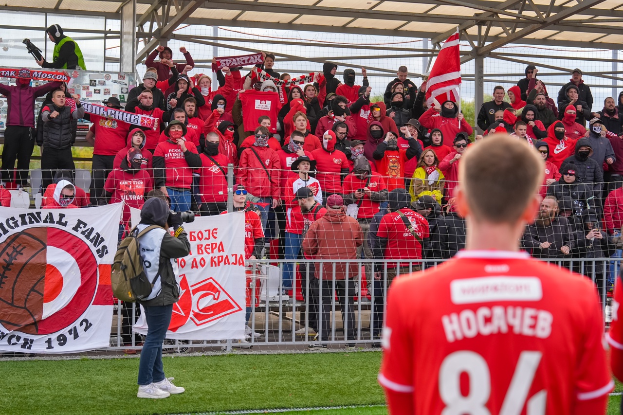 Вторая Лига «Б»: «Спартак-2» уступает дома «Твери» в древнерусском противостоянии ФК "Спартак-2"/ Болельщики/ 28092025
