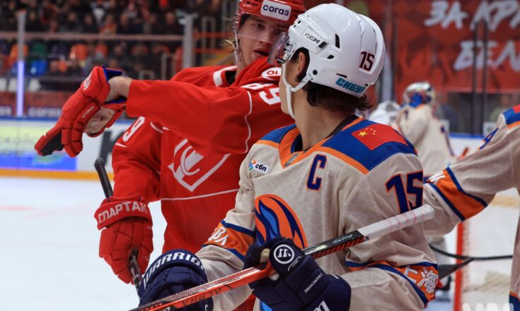 «Шанхай Дрэгонс» - «Спартак»: плей-офф в декабре ХК Спартак-ХК Шанхай Дрэгонс