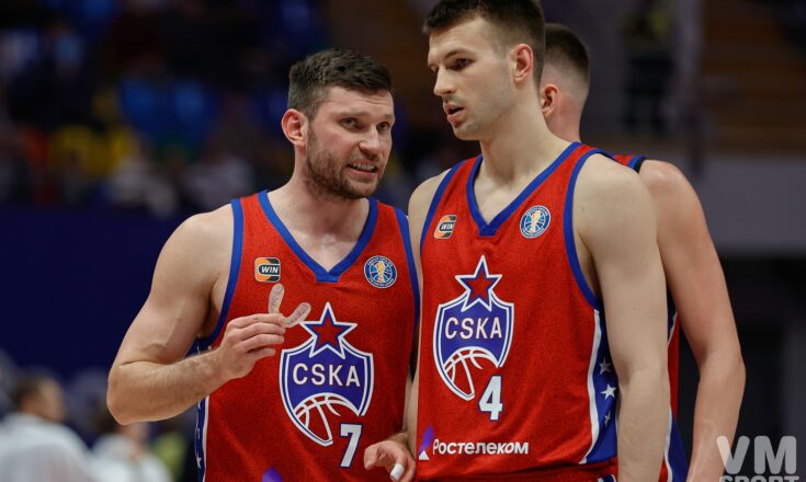 ЦСКА досрочно выиграл «регулярку» Иван Ухов и Самсон Руженцев. ПБК ЦСКА