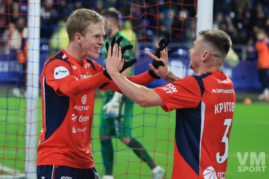 Матвей Кисляк и Данил Круговой. ПФК ЦСКА