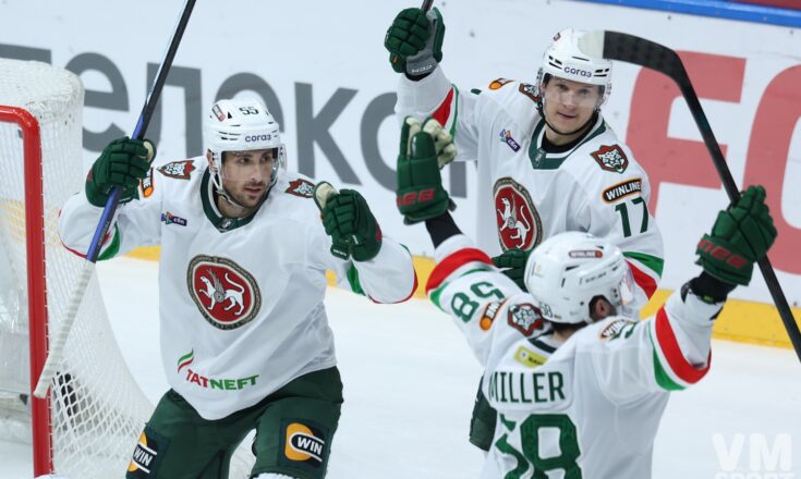 Репетиция плей-офф в Челябинске: «Ак Барс» перекатал «Трактор» ХК Ак Барс