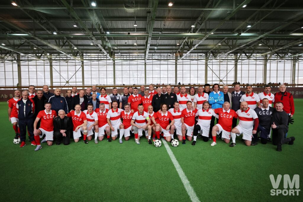 Матч легенд СССР-легенд "Спартака".