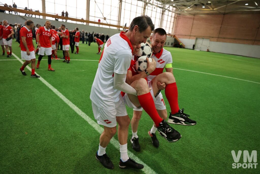 Матч легенд СССР-легенд "Спартака".