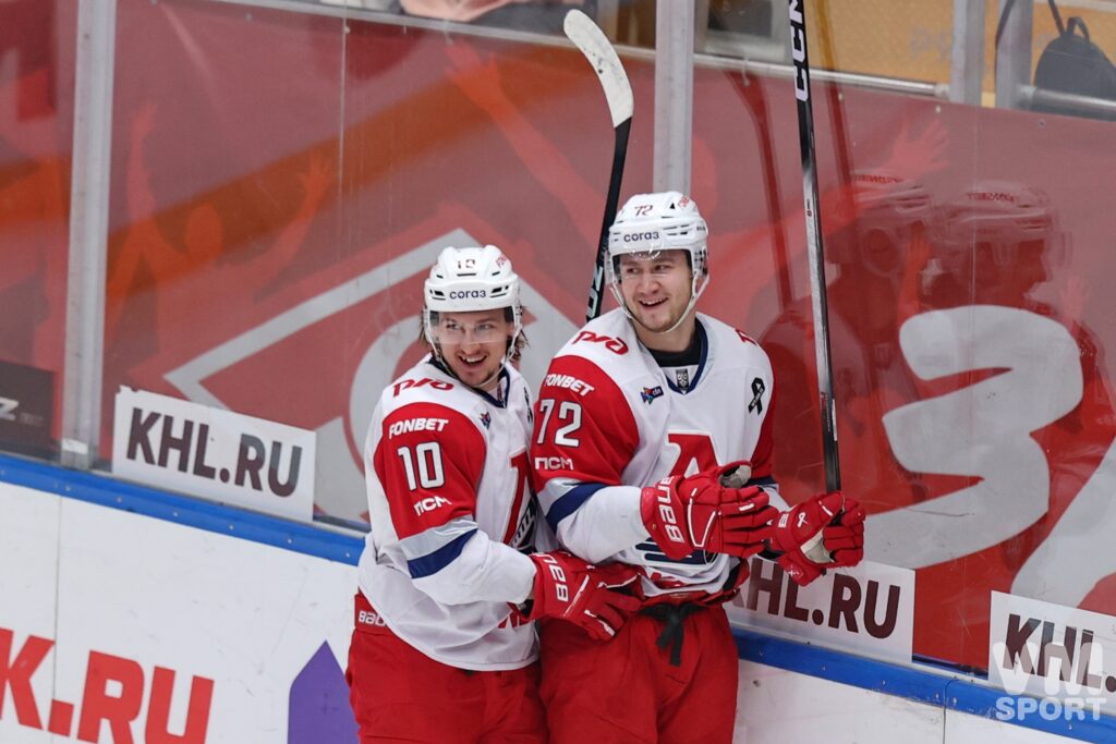 Георгий Иванов и Максим Берёзкин. ХК Локомотив