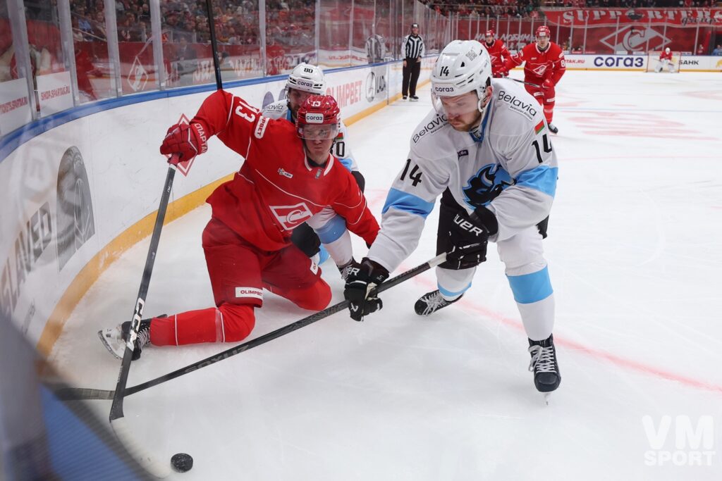 ХК Спартак-ХК Динамо Минск