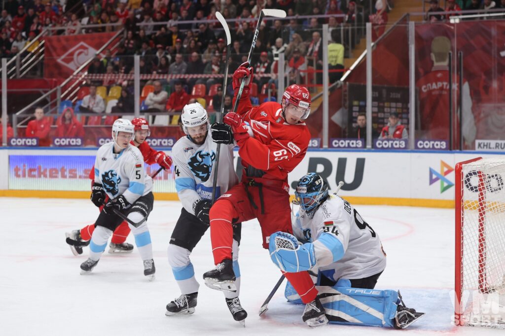 ХК Спартак-ХК Динамо Минск