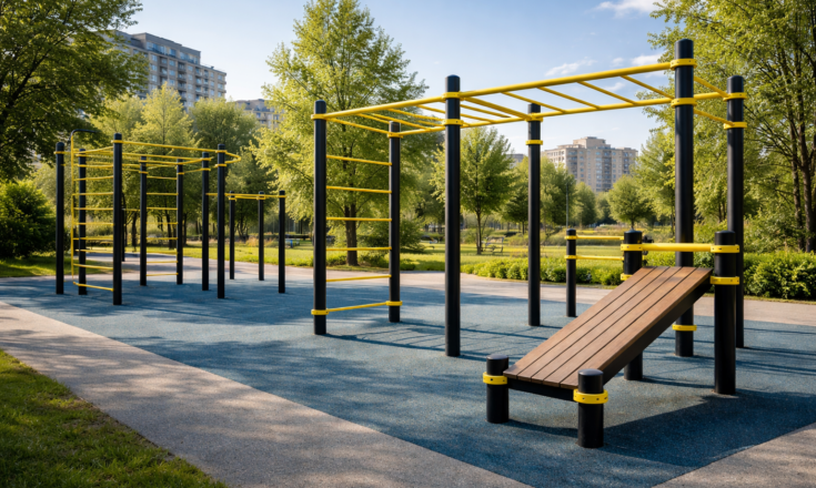 Уличные рукоходы и уличные турники в Москве: спорт, который всегда рядом Уличные рукоходы и уличные турники в Москве: спорт, который всегда рядом
