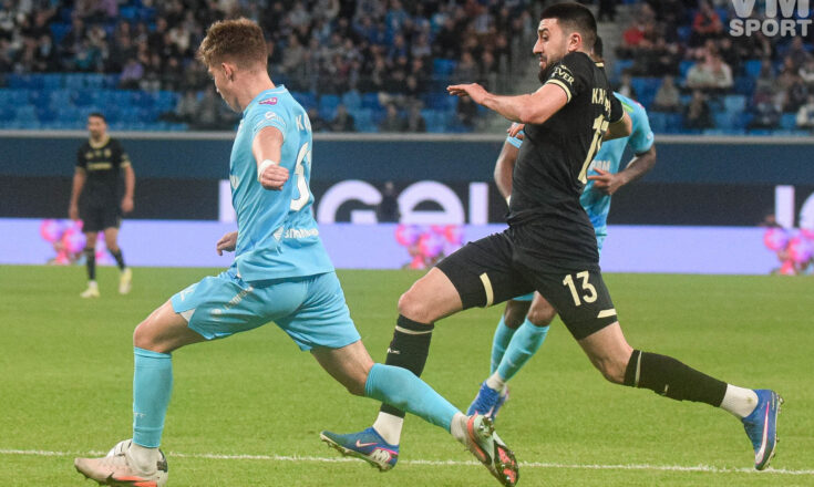 "Зенит" продолжил путь к кубку, выиграв дома у махачкалинского "Динамо" ФК Зенит-ФК Динамо Махачкала