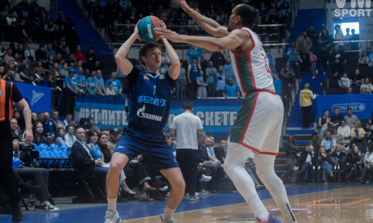 "Локомотив-Кубань" выиграл в гостях у "Зенита", прервав его десятиматчевую победную серию БК Зенит-БК Локомотив-Кубань