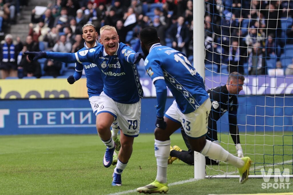 Константин Тюкавин и Муми Нгамалё. ФК Динамо