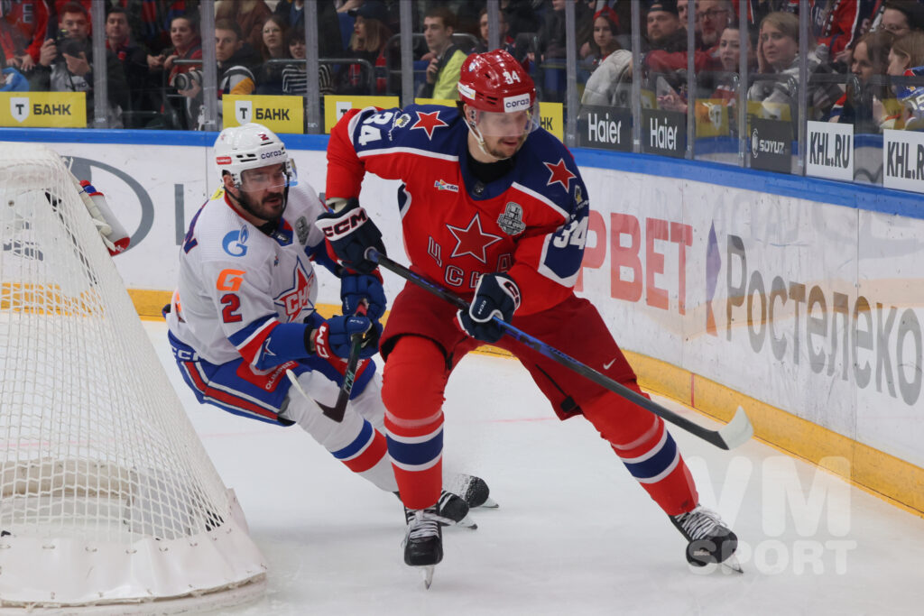 Кубок Гагарина. 1/8 финала: ЦСКА превзошёл СКА в этой серии по всем статьям