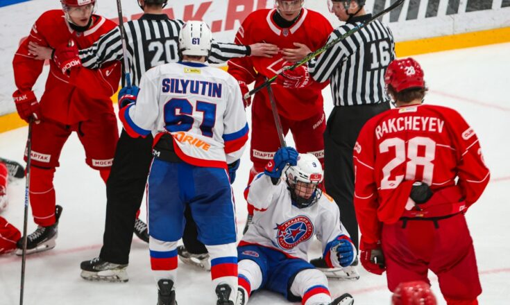 МХЛ: «Спартак» легко разобрался с «Академией СКА» МХК "Спартак" Москва - "Академия СКА" Санкт-Петербург/ 12032026