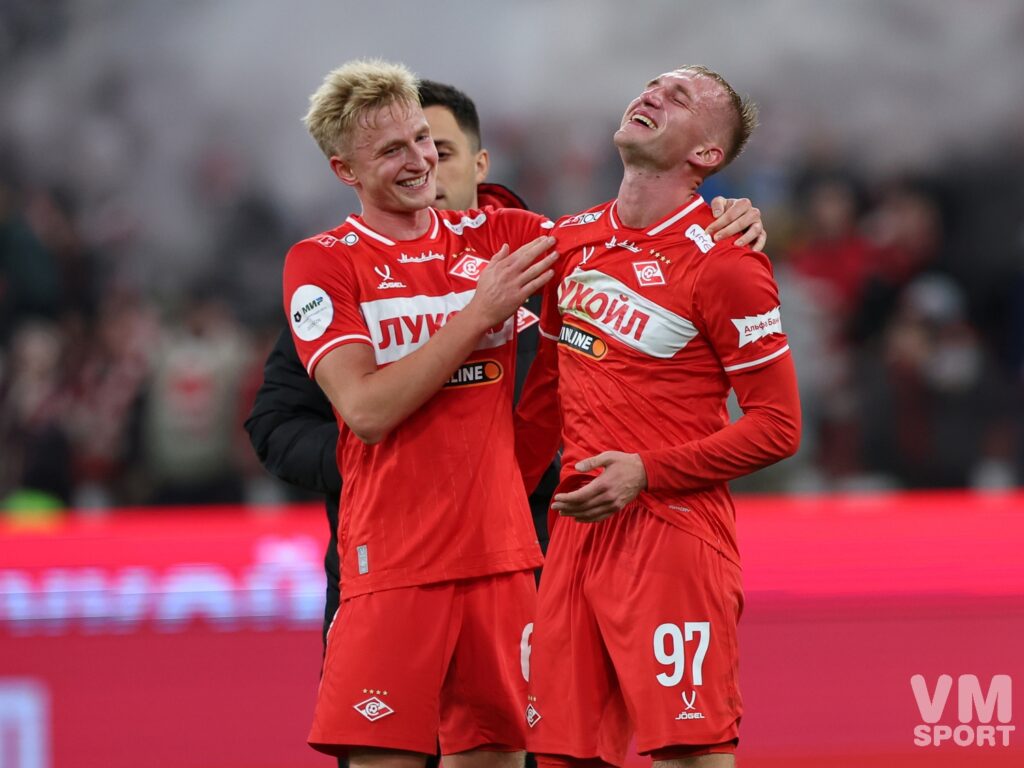 Руслан Литвинов и Даниил Денисов. ФК Спартак