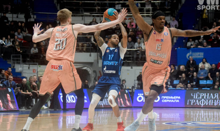"Зенит" впервые в сезоне уступил "Уралмашу" БК Зенит-БК Уралмаш