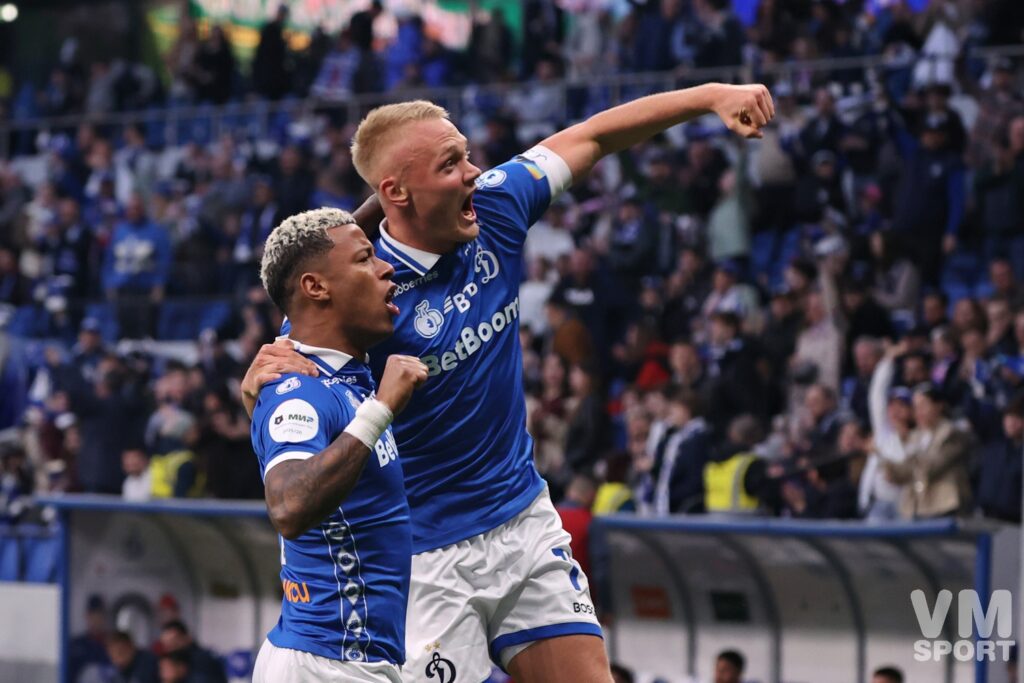 Константин Тюкавин и Артур Гомес. ФК Динамо