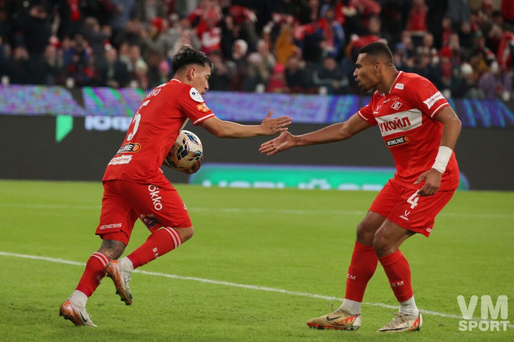 Эсекьель Барко и Александер Джику. ФК Спартак