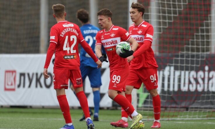 МФЛ: «Спартак» уверенно и крупно превзошёл в Сокольниках «Чертаново» МФЛ. "Спартак" Москва (мол)/ 10042026