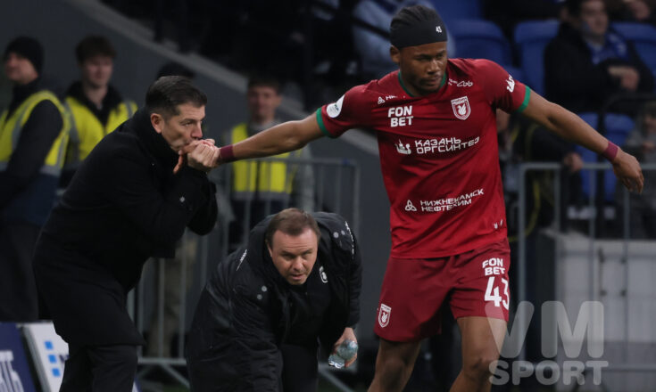 «Рубин» переиграл «Динамо» в Петровском парке Франк Артига и Жак-Жюльен Сиве. ФК Рубин