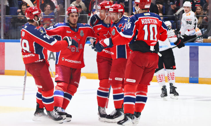 ЦСКА «размочил» серию с «Авангардом» ПХК ЦСКА