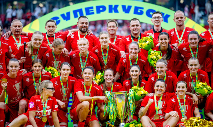 ЖФК "Спартак" выиграл Суперкубок России у ЖФК ЦСКА ЖФК Спартак