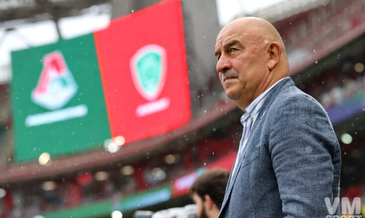 Станислав Черчесов: "Меня не удивил перелом в игре во втором тайме" Станислав Черчесов. ФК Ахмат